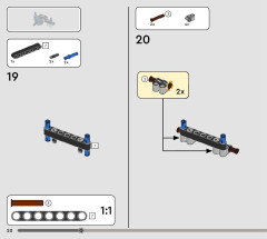 LEGO 42178 instructions page 20 – build guide