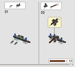 LEGO 42178 instructions page 21 – build guide