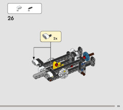 LEGO 42178 instructions page 25 – build guide