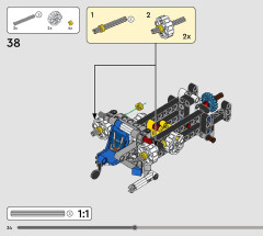 LEGO 42178 instructions page 34 – build guide