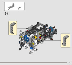 LEGO 42178 instructions page 47 – build guide