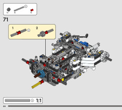 LEGO 42178 instructions page 66 – build guide