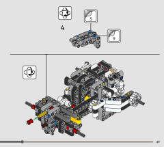 LEGO 42178 instructions page 69 – build guide