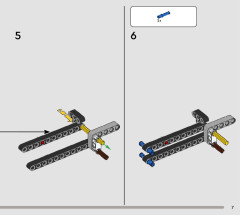 LEGO 42178 instructions page 7 – build guide