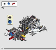 LEGO 42178 instructions page 70 – build guide