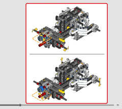 LEGO 42178 instructions page 71 – build guide