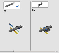 LEGO 42178 instructions page 75 – build guide