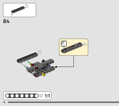 LEGO 42178 instructions page 78 – build guide