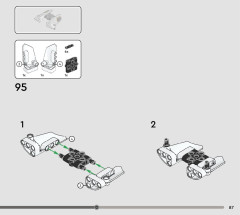 LEGO 42178 instructions page 87 – build guide