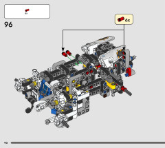 LEGO 42178 instructions page 90 – build guide