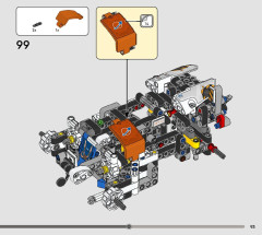 LEGO 42178 instructions page 93 – build guide