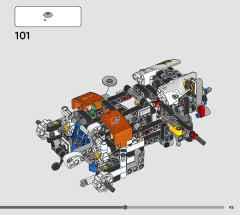 LEGO 42178 instructions page 95 – build guide