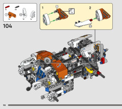 LEGO 42178 instructions page 98 – build guide