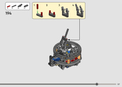 LEGO 42179 instructions page 127 – build guide
