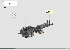 LEGO 42179 instructions page 85 – build guide