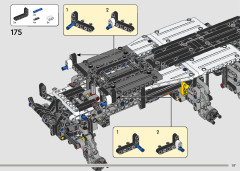 LEGO 42180 instructions page 117 – build guide
