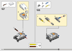 LEGO 42180 instructions page 124 – build guide