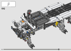 LEGO 42180 instructions page 126 – build guide