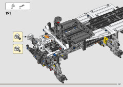 LEGO 42180 instructions page 127 – build guide