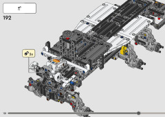 LEGO 42180 instructions page 128 – build guide