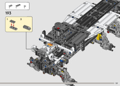 LEGO 42180 instructions page 129 – build guide