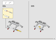 LEGO 42180 instructions page 133 – build guide