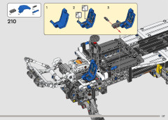 LEGO 42180 instructions page 137 – build guide