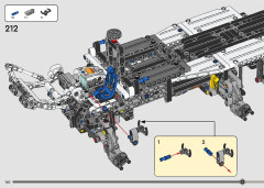 LEGO 42180 instructions page 140 – build guide