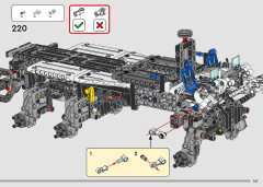 LEGO 42180 instructions page 147 – build guide