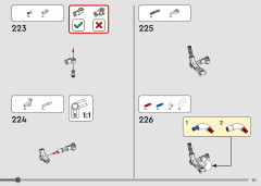 LEGO 42180 instructions page 151 – build guide