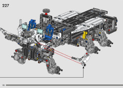 LEGO 42180 instructions page 152 – build guide