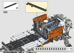 LEGO 42180 instructions page 185 – build guide