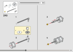 LEGO 42180 instructions page 195 – build guide