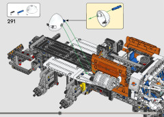 LEGO 42180 instructions page 197 – build guide