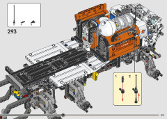 LEGO 42180 instructions page 199 – build guide