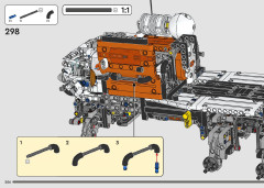 LEGO 42180 instructions page 206 – build guide