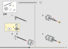 LEGO 42180 instructions page 207 – build guide