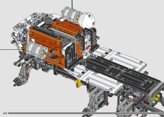 LEGO 42180 instructions page 208 – build guide