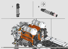 LEGO 42180 instructions page 212 – build guide