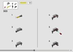 LEGO 42180 instructions page 213 – build guide