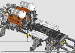 LEGO 42180 instructions page 216 – build guide
