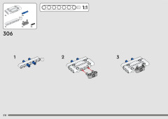 LEGO 42180 instructions page 218 – build guide