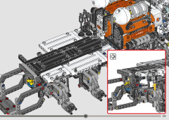 LEGO 42180 instructions page 219 – build guide