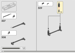 LEGO 42180 instructions page 220 – build guide