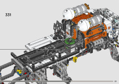 LEGO 42180 instructions page 231 – build guide