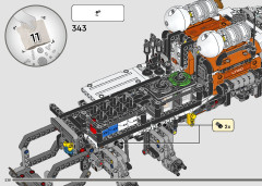 LEGO 42180 instructions page 238 – build guide
