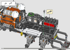 LEGO 42180 instructions page 242 – build guide