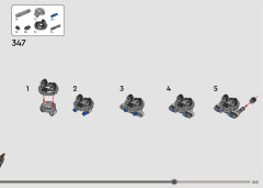 LEGO 42180 instructions page 243 – build guide