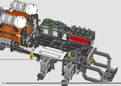 LEGO 42180 instructions page 244 – build guide