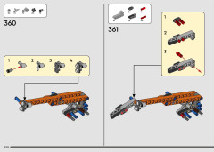 LEGO 42180 instructions page 250 – build guide